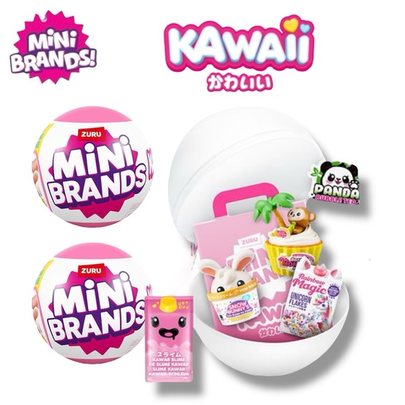 Mini Brands x Kawaii Collection Blind Balls (2 Capsules) - Picture 1 of 6